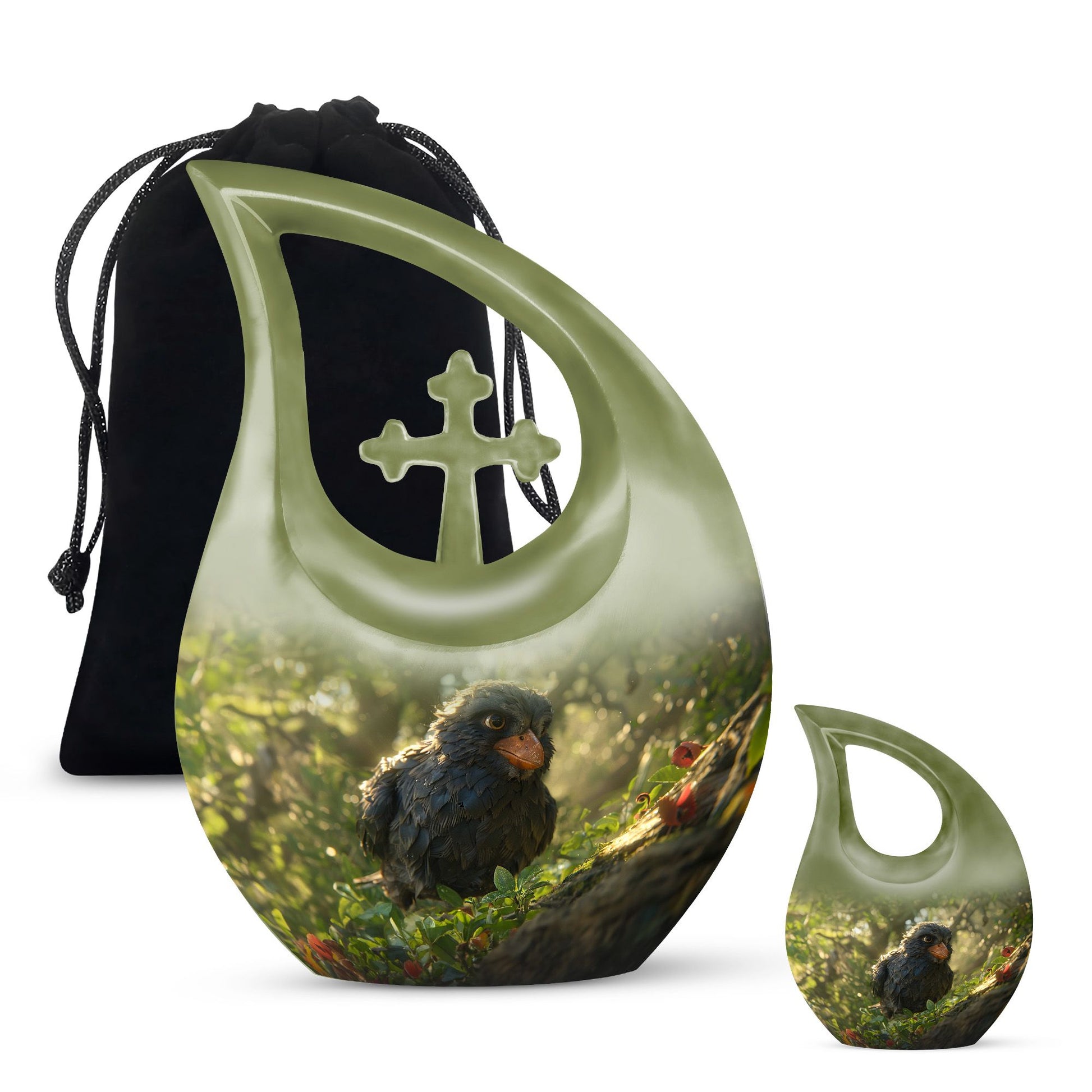 Puffin Bird Urns For Ashes - Cremation Urns Small