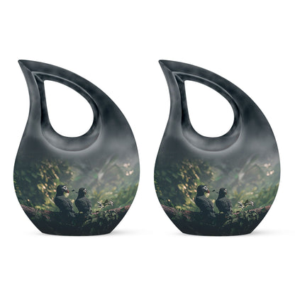 Puffin Bird Urns For Ashes - Small Keepsake Urns For Human Ashes