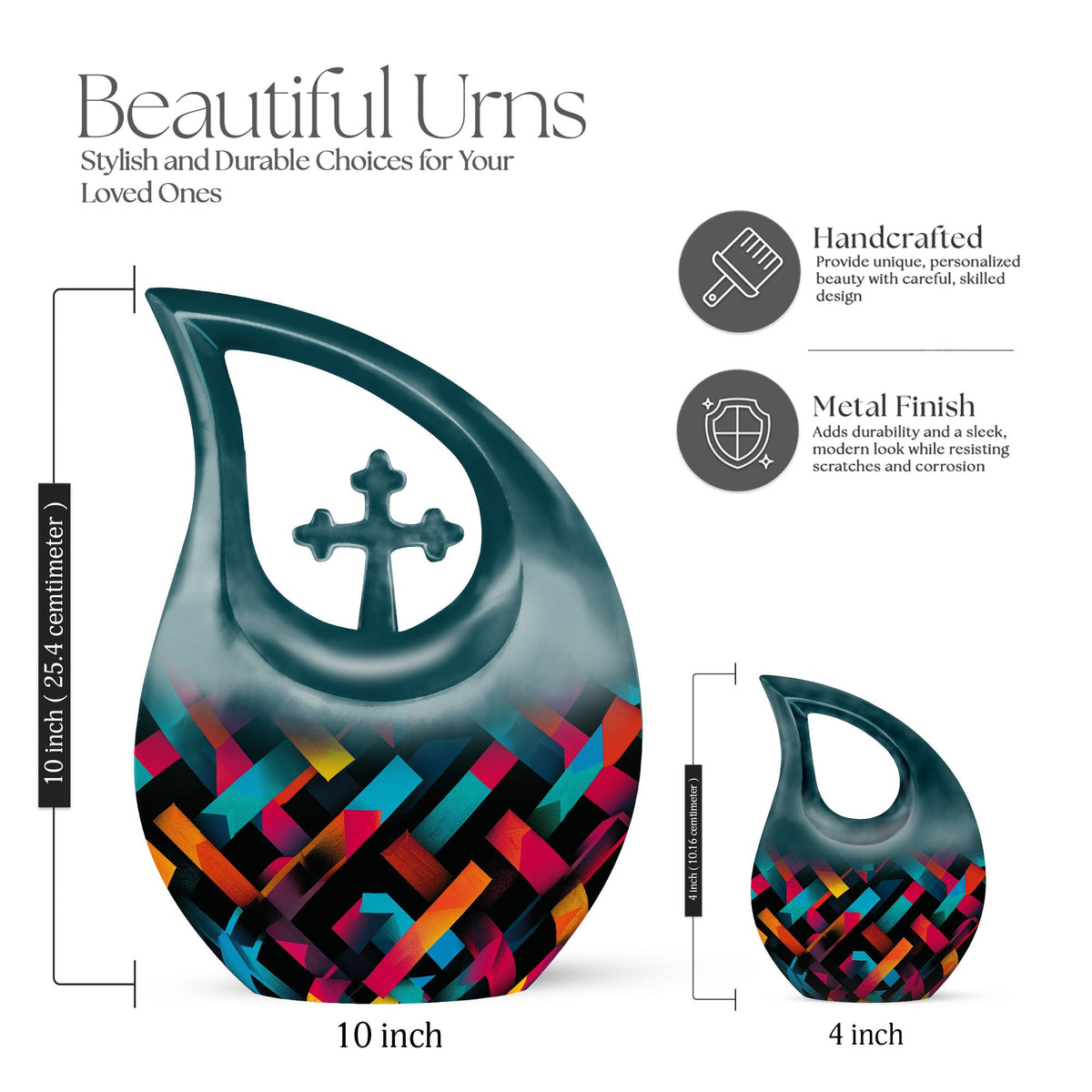 Pattern Urns For Ashes - Small Keepsake Urn