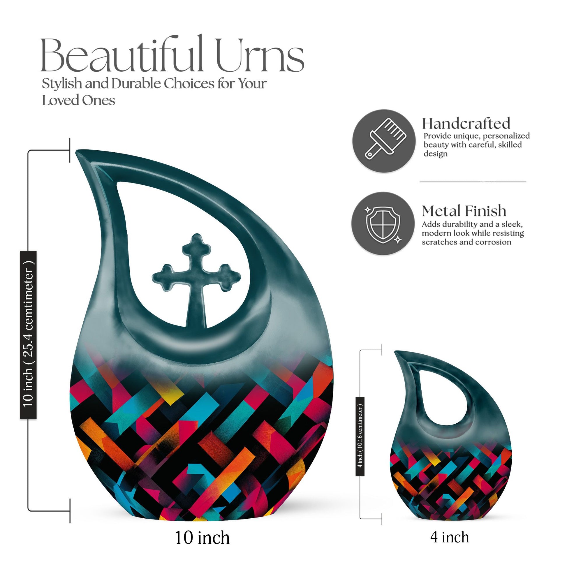Pattern Urns For Ashes - Small Keepsake Urn
