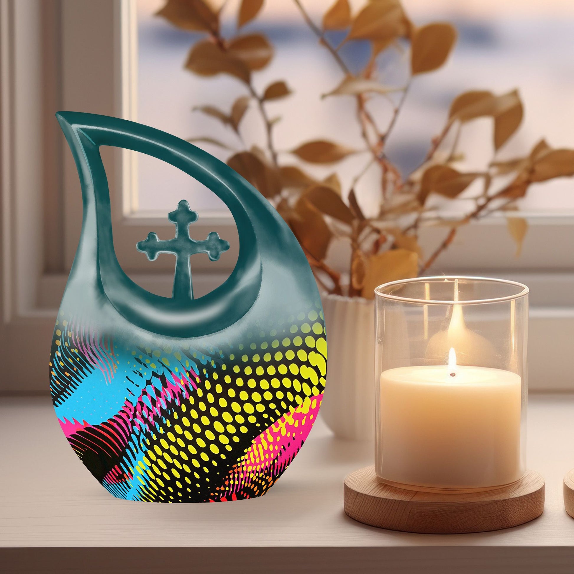 Pattern Urns For Ashes - Small Urn For Ashes Keepsake