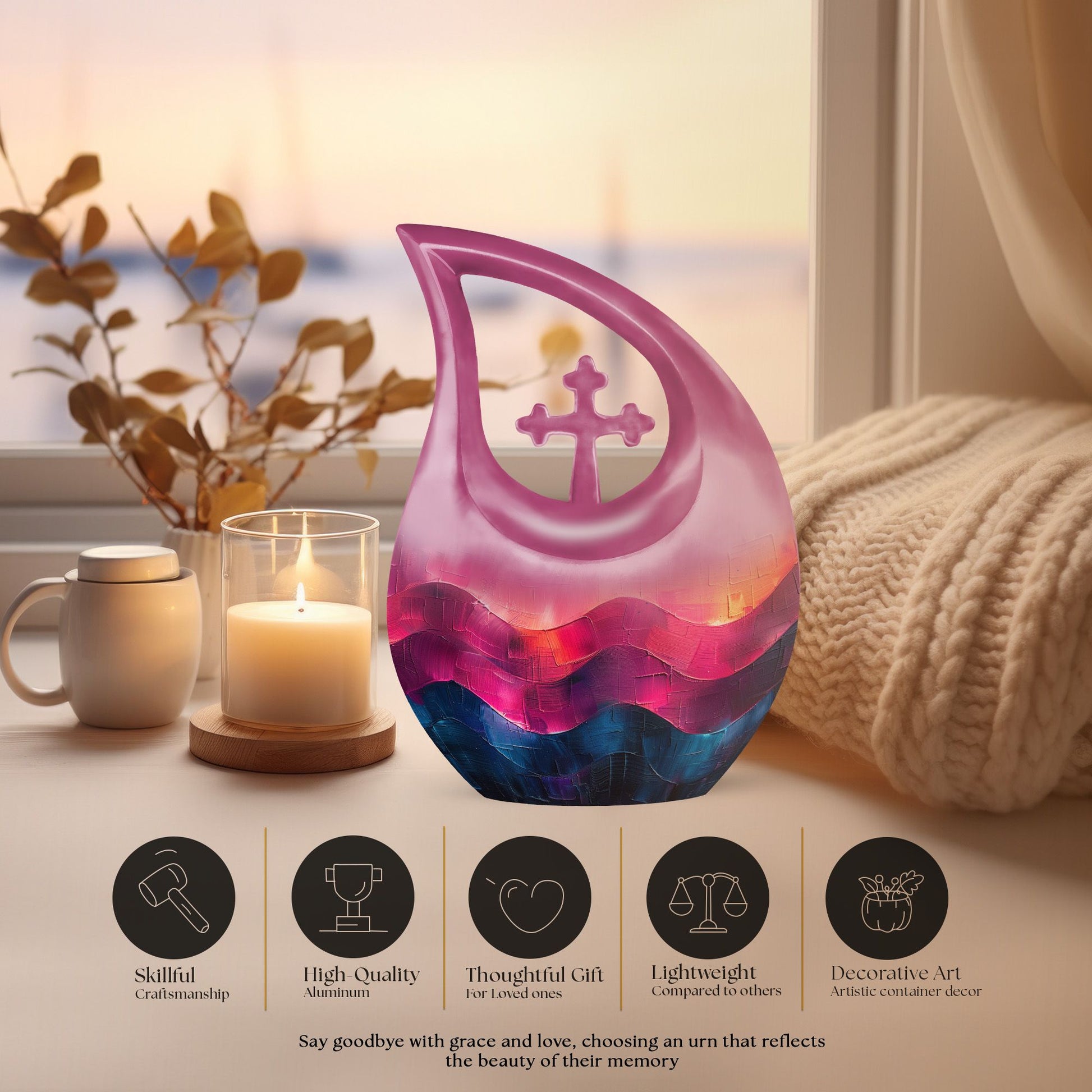 Pattern Urns For Ashes - Small Keepsake Urns For Ashes