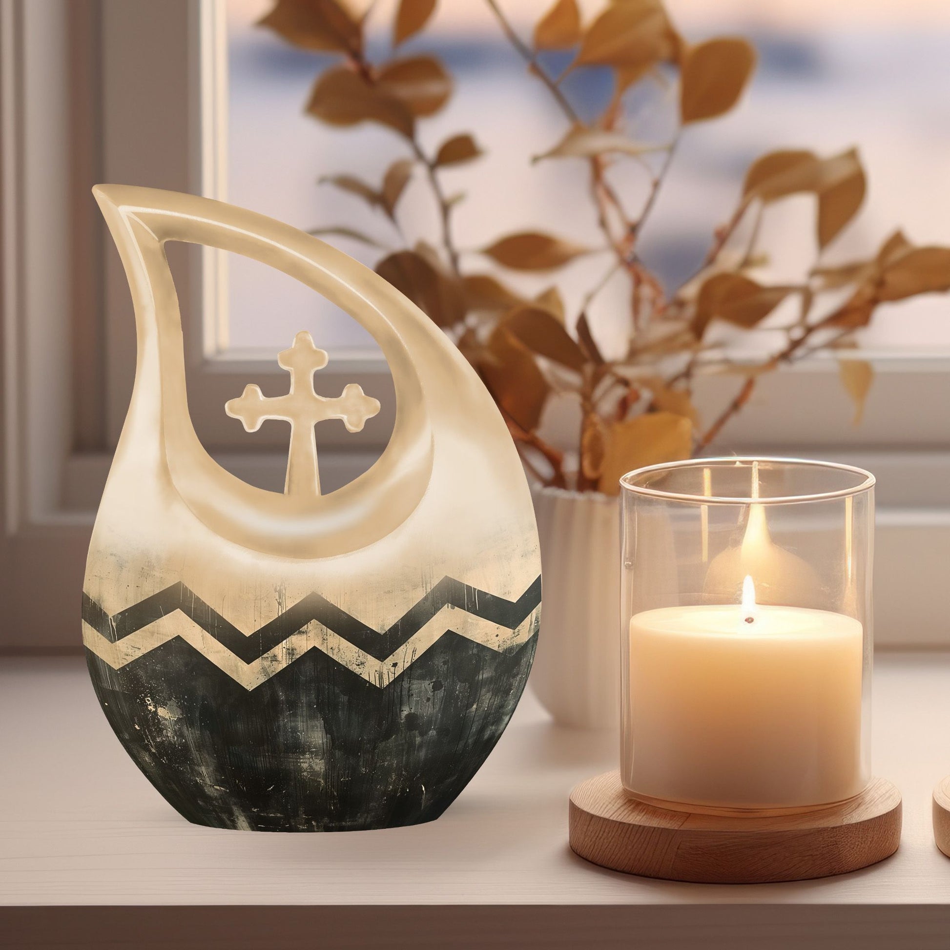 Pattern Urns For Ashes - Small Urns For Human Ashes Keepsake Dad