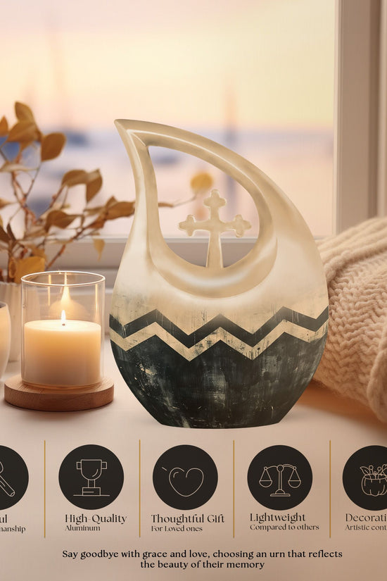 Pattern Urns For Ashes - Small Urns For Human Ashes Keepsake Dad