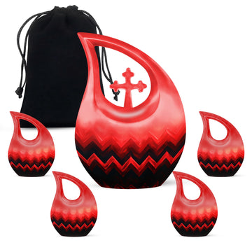 Large Urn With 4 Keepsake