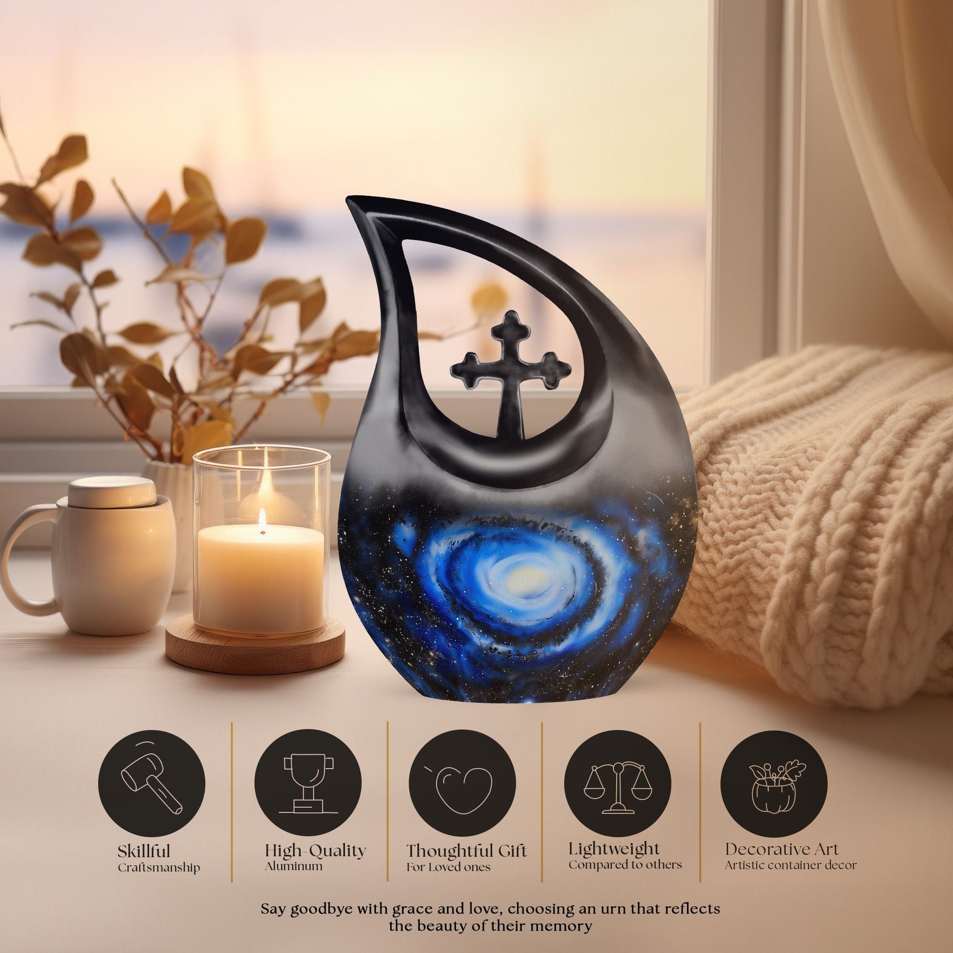 Galaxy Urns For Ashes - Keepsake Urn