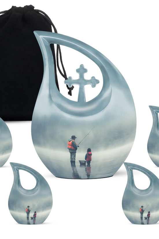 Fishing Urns For Ashes - Mini Keepsake Urns