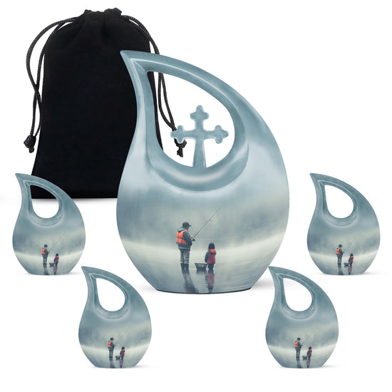 Fishing Urns For Ashes - Mini Keepsake Urns