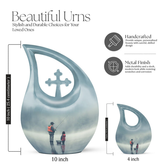 Fishing Urns For Ashes - Mini Keepsake Urns
