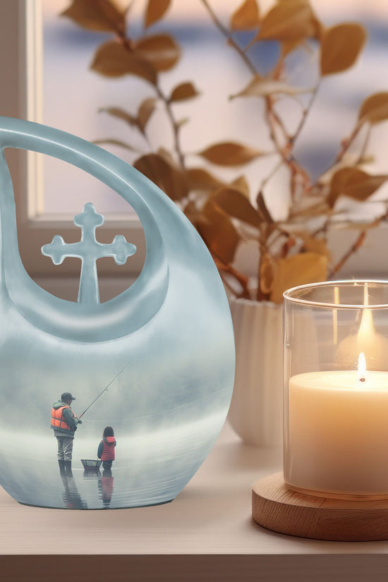Fishing Urns For Ashes - Mini Keepsake Urns