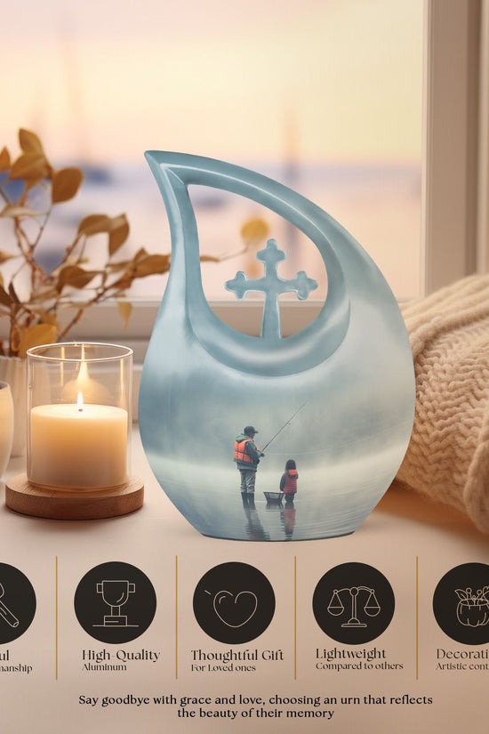 Fishing Urns For Ashes - Mini Keepsake Urns