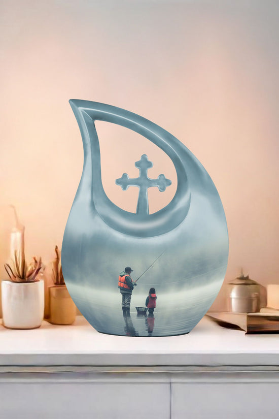 Fishing Urns For Ashes - Mini Keepsake Urns