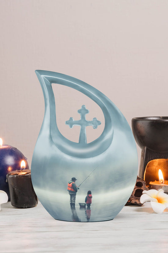 Fishing Urns For Ashes - Mini Keepsake Urns