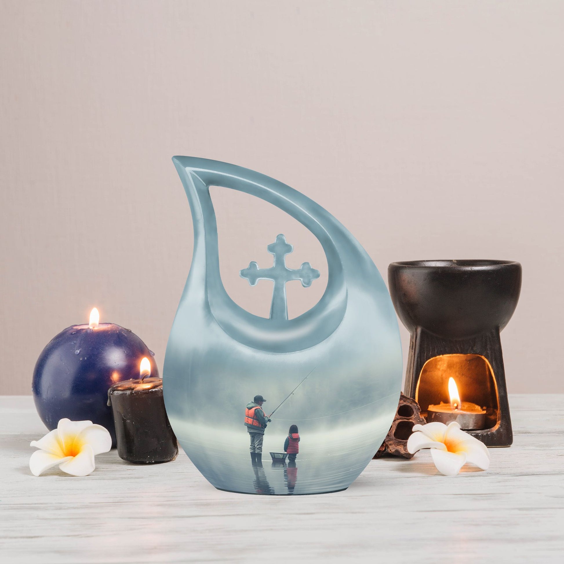 Fishing Urns For Ashes - Mini Keepsake Urns