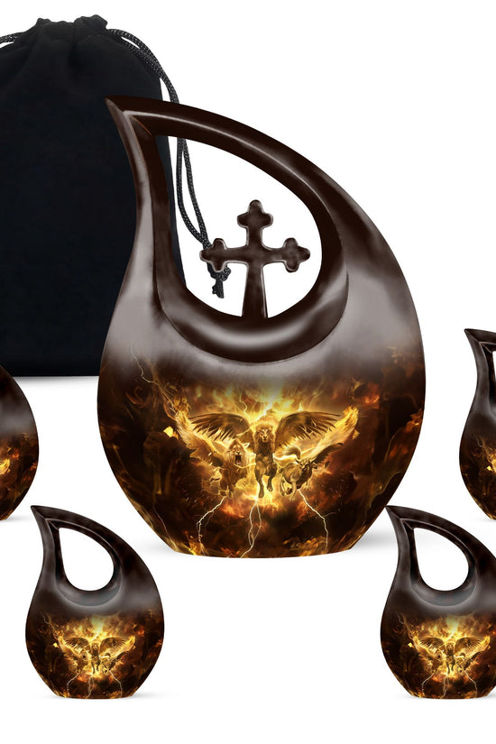 Catholic Urns For Ashes - Mini Urns For Human Ashes Keepsake