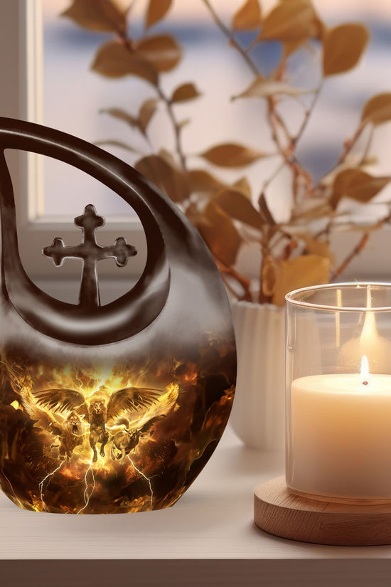 Catholic Urns For Ashes - Mini Urns For Human Ashes Keepsake