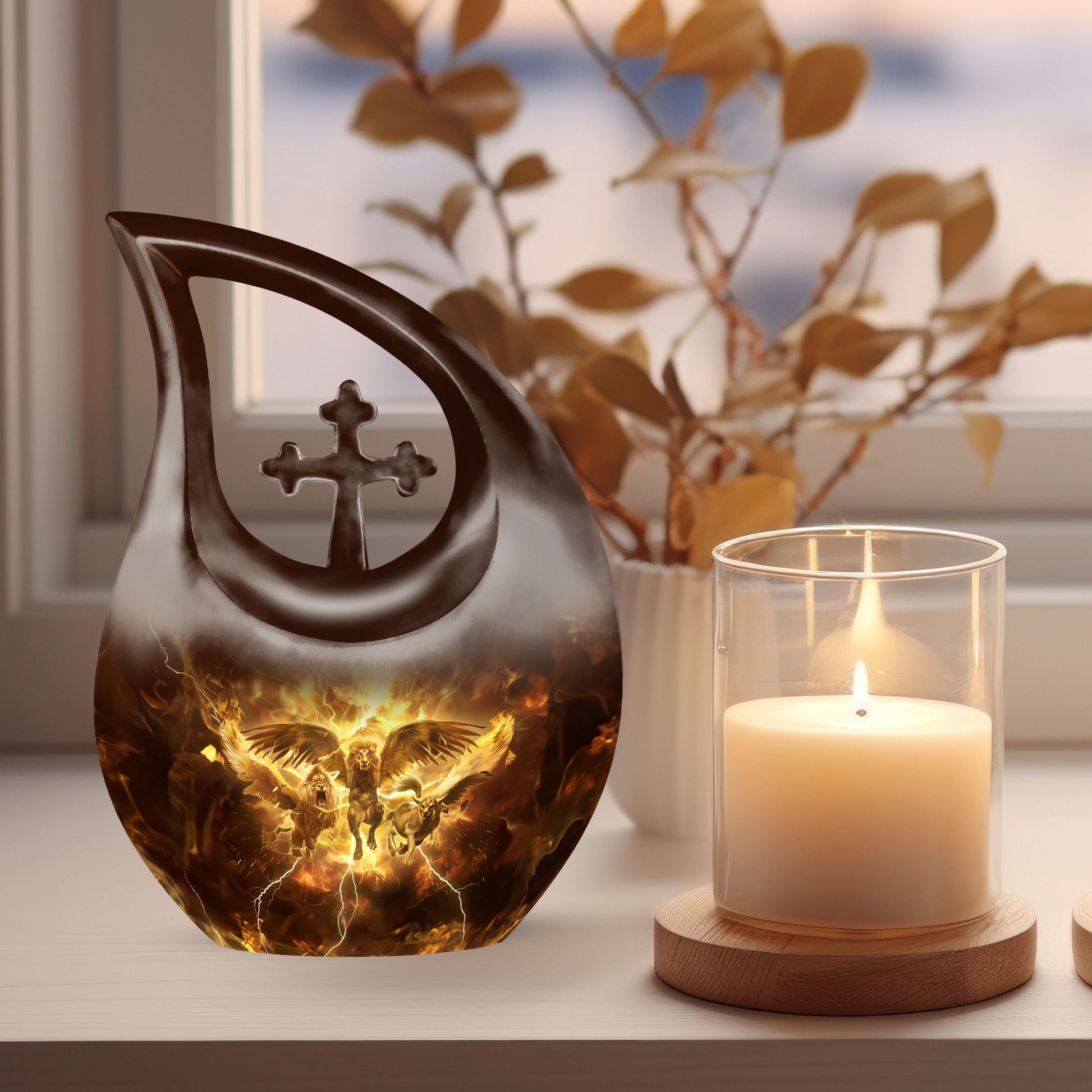 Catholic Urns For Ashes - Mini Urns For Human Ashes Keepsake