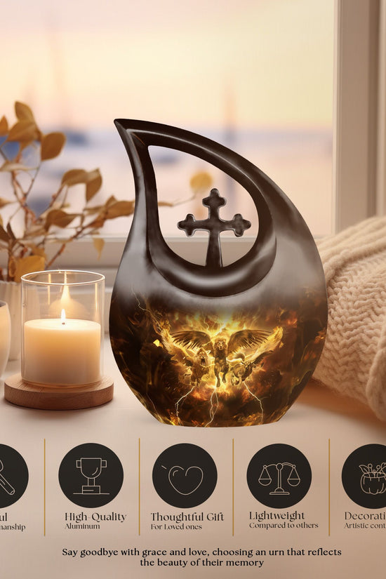 Catholic Urns For Ashes - Mini Urns For Human Ashes Keepsake