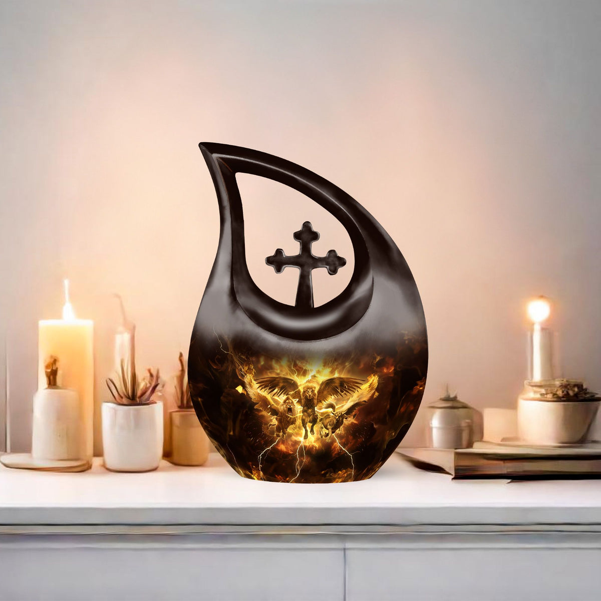 Catholic Urns For Ashes - Mini Urns For Human Ashes Keepsake