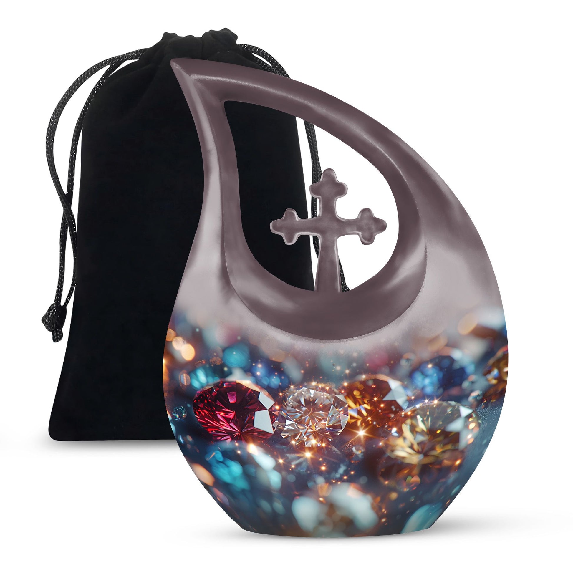 Diamond Urns For Ashes - Ashes Memorial Keepsake