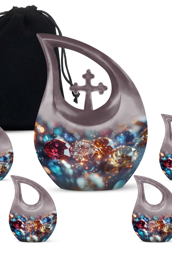 Diamond Urns For Ashes - Ashes Memorial Keepsake