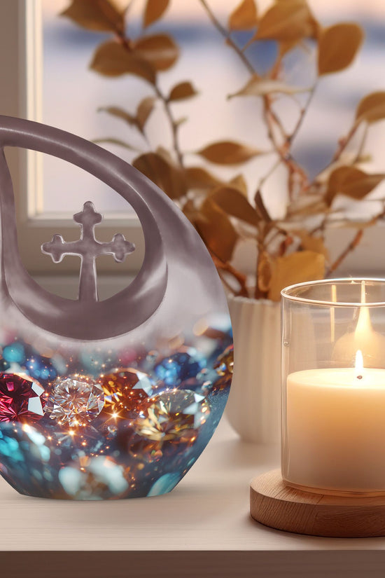 Diamond Urns For Ashes - Ashes Memorial Keepsake