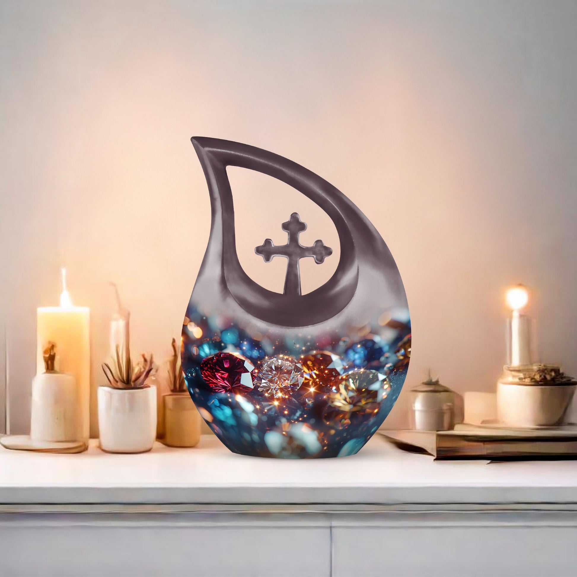 Diamond Urns For Ashes - Ashes Memorial Keepsake
