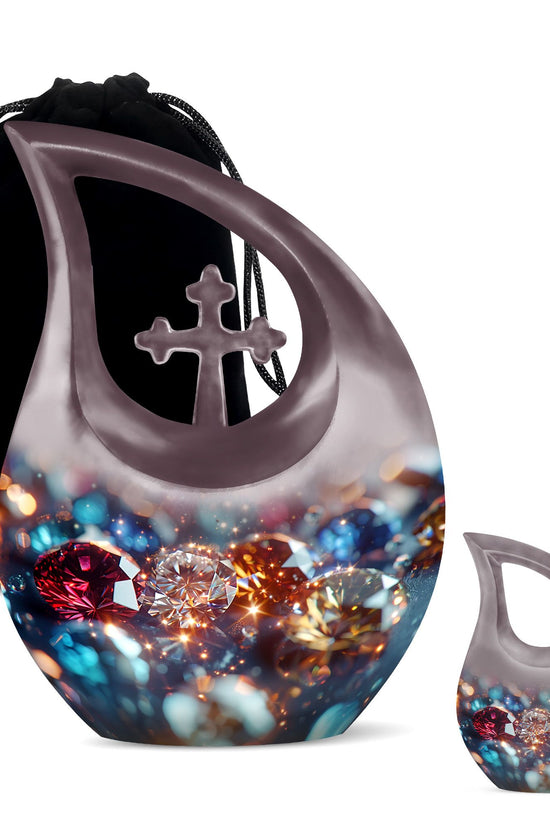 Diamond Urns For Ashes - Ashes Memorial Keepsake