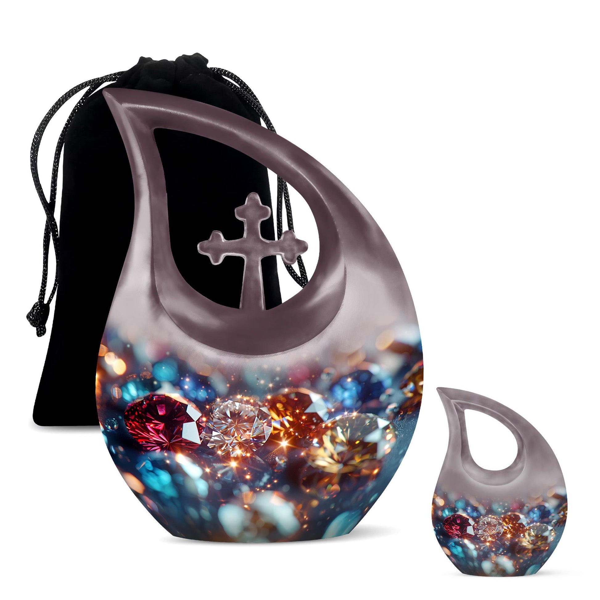 Diamond Urns For Ashes - Ashes Memorial Keepsake