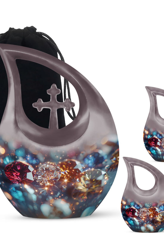 Diamond Urns For Ashes - Ashes Memorial Keepsake