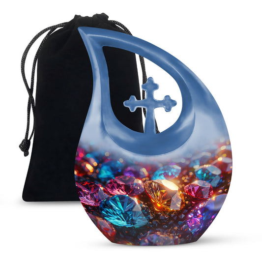 Diamond Urns For Ashes - Keepsake Urns For Human Ashes Adult