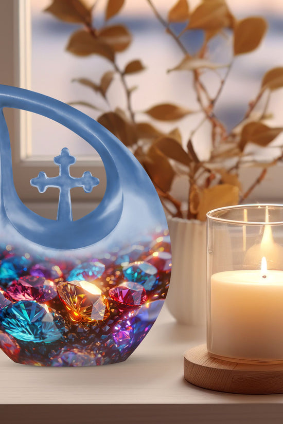 Diamond Urns For Ashes - Keepsake Urns For Human Ashes Adult