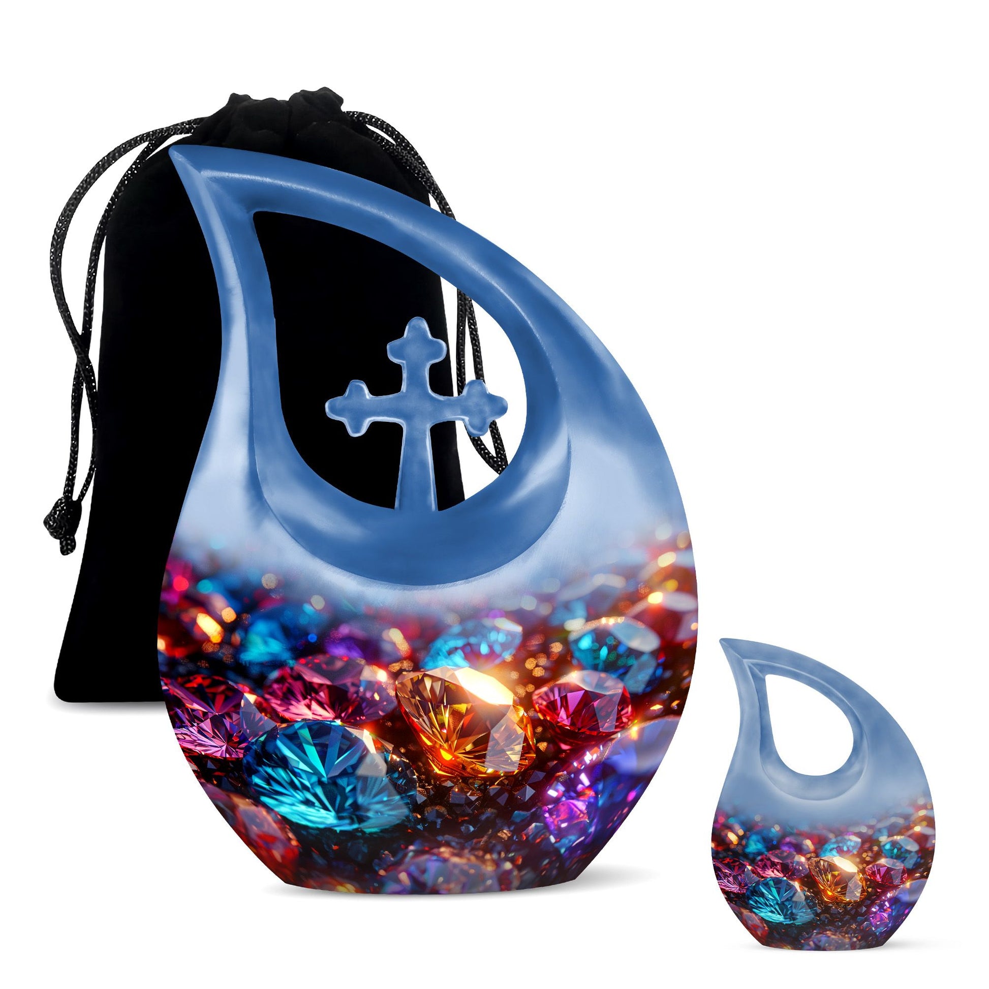 Diamond Urns For Ashes - Keepsake Urns For Human Ashes Adult