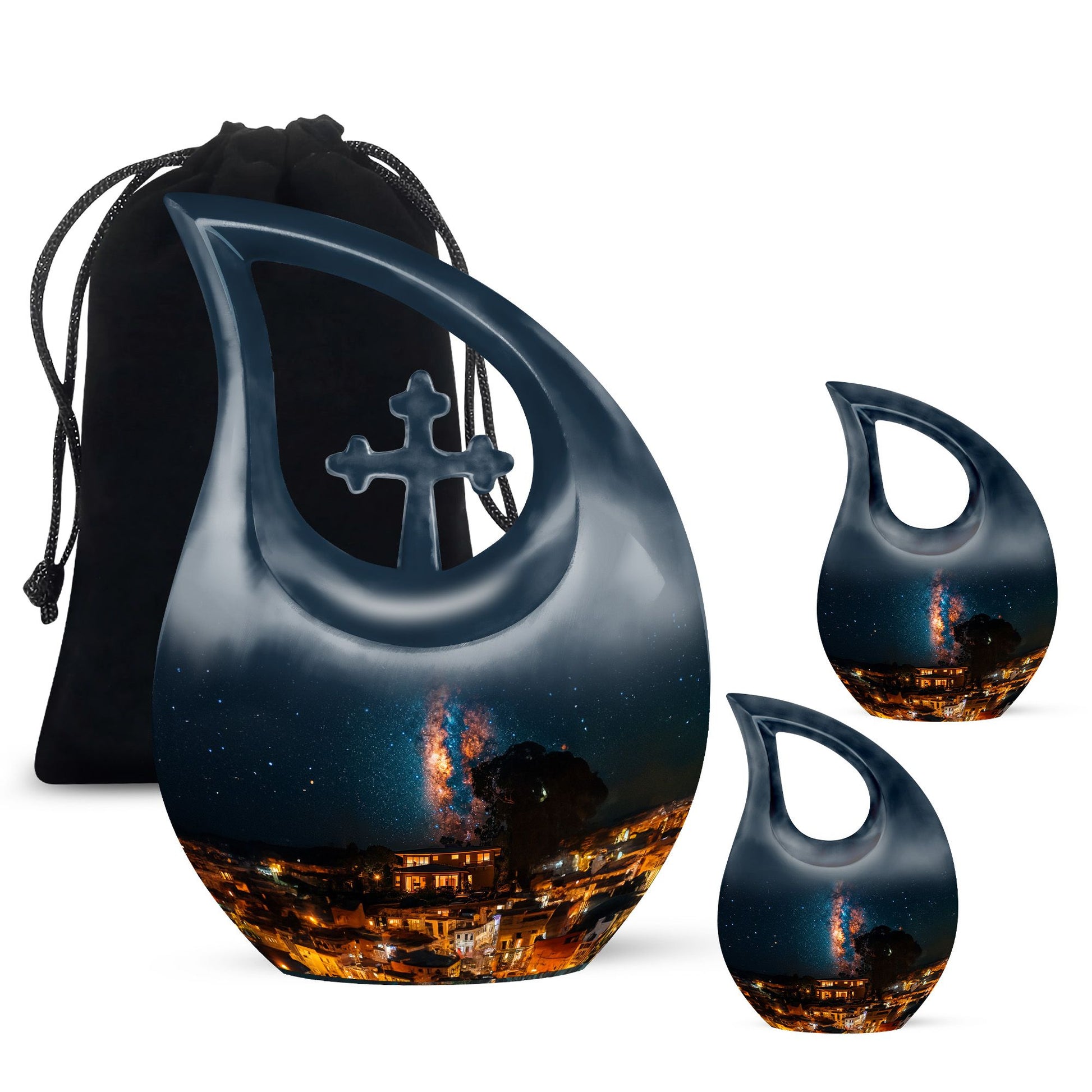 Galaxy Urns For Ashes - Burial Urns For Adult Human Ashes