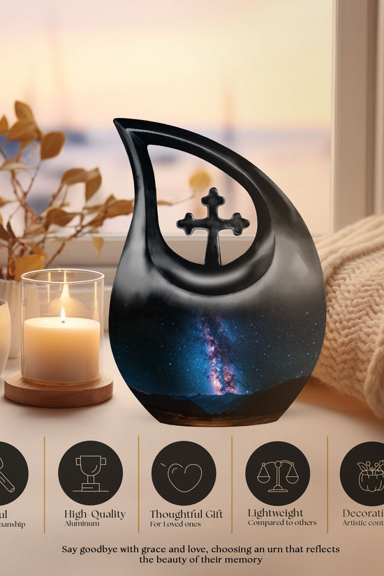 Galaxy Urns For Ashes - Large Urns For Human Ashes Adult