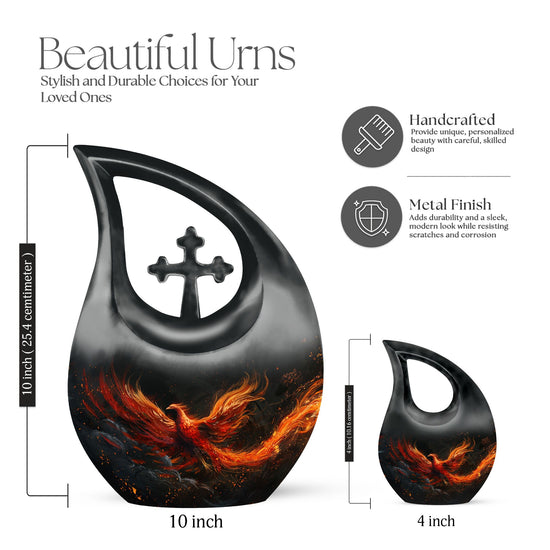 Phoenix Urns For Ashes - Cremation Urns For Large Human Ashes Adult