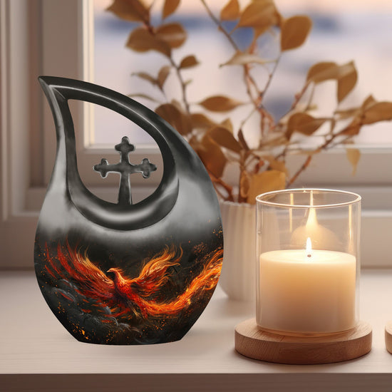 Phoenix Urns For Ashes - Cremation Urns For Large Human Ashes Adult