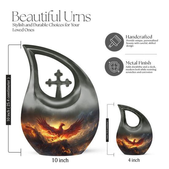 Phoenix Urns For Ashes - Large Cremation Urn