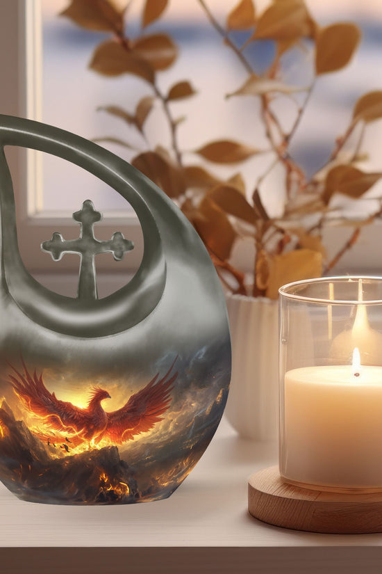 Phoenix Urns For Ashes - Large Cremation Urn