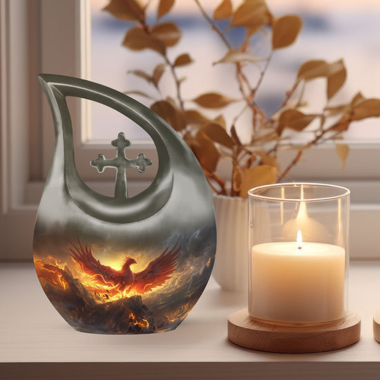 Phoenix Urns For Ashes - Large Cremation Urn