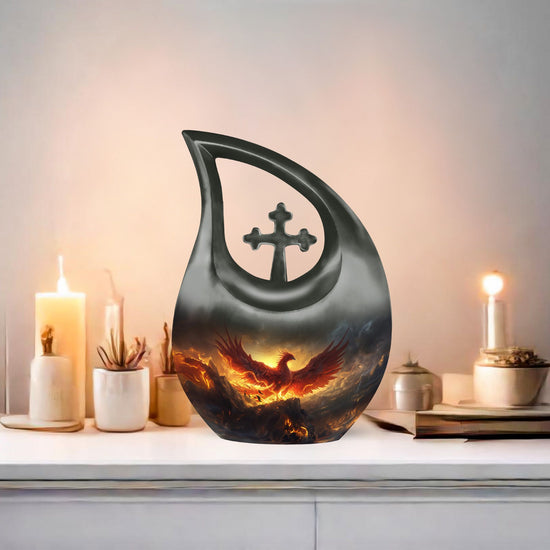 Phoenix Urns For Ashes - Large Cremation Urn