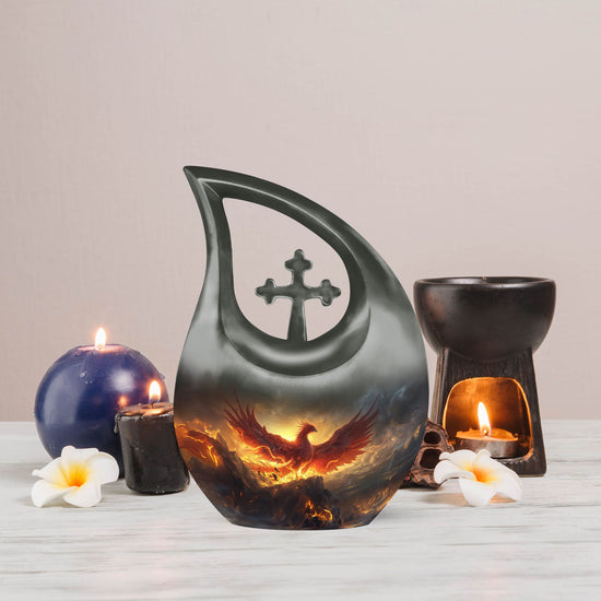 Phoenix Urns For Ashes - Large Cremation Urn