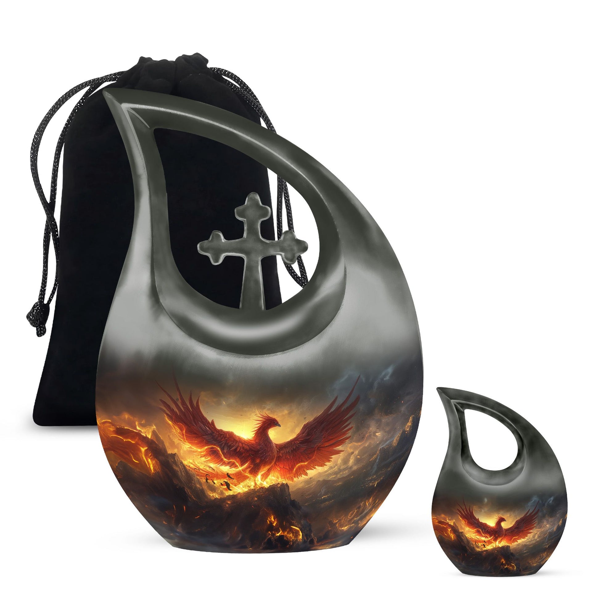 Phoenix Urns For Ashes - Large Cremation Urn