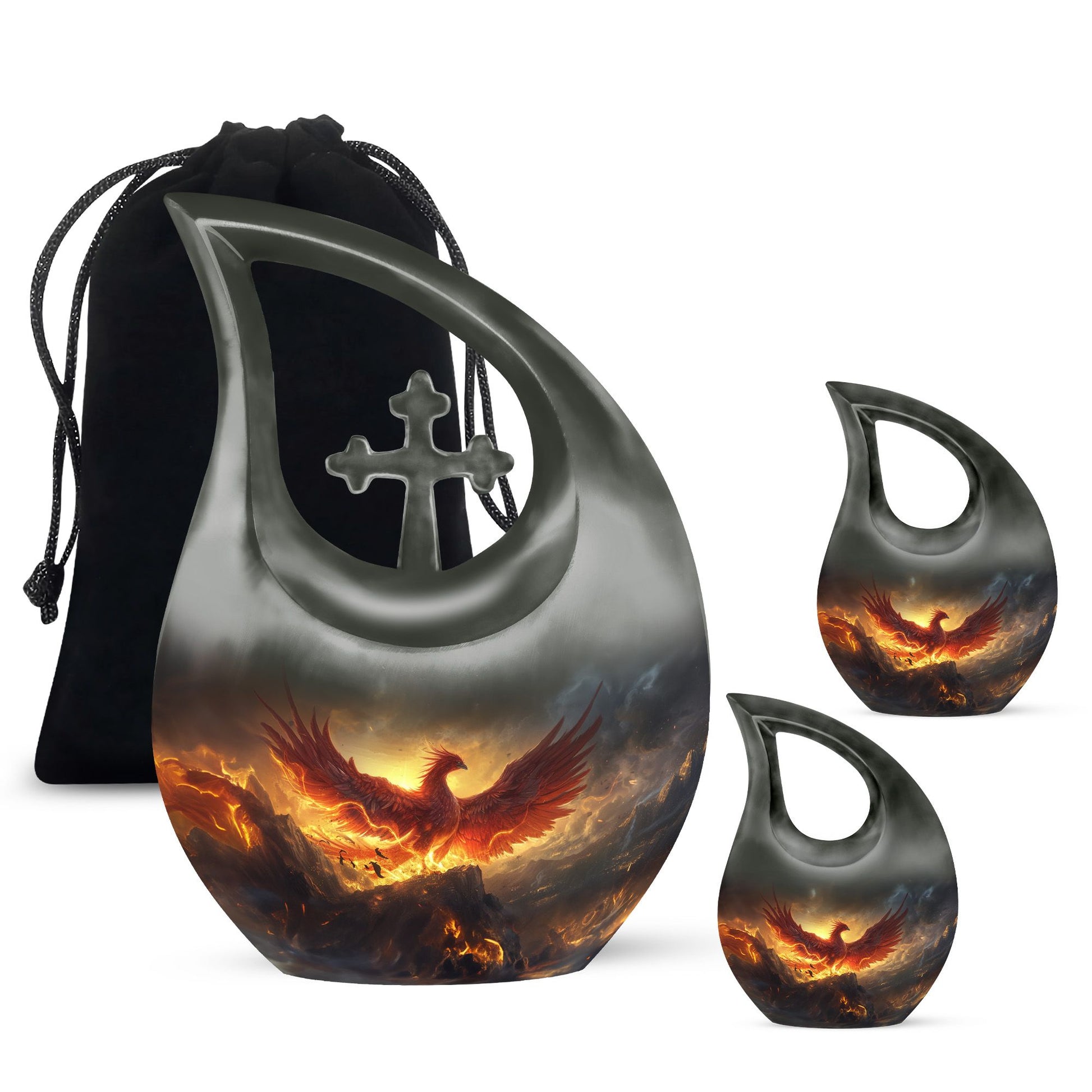 Phoenix Urns For Ashes - Large Cremation Urn