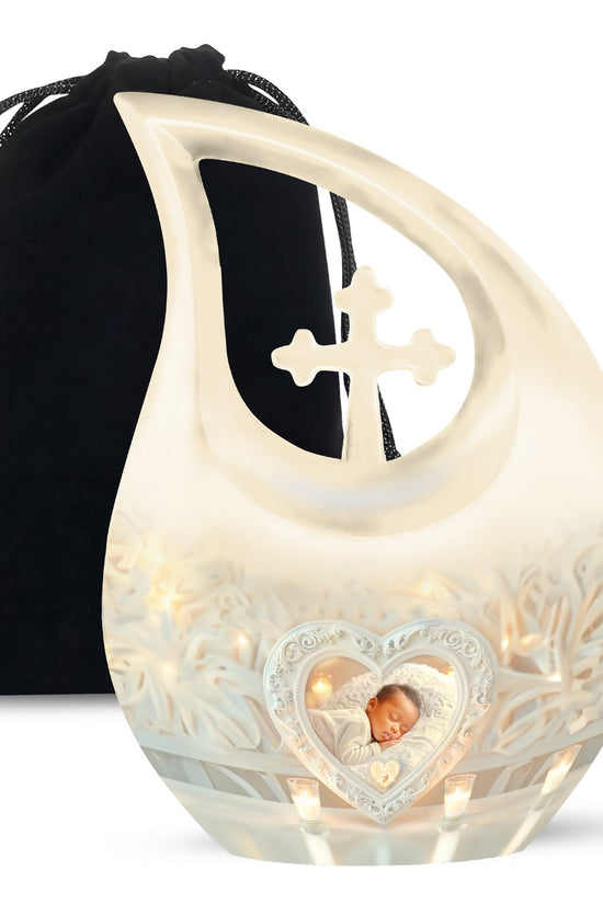 Child Memorial Urn For Ashes - Beautiful Cremation Urn For Loved Ones