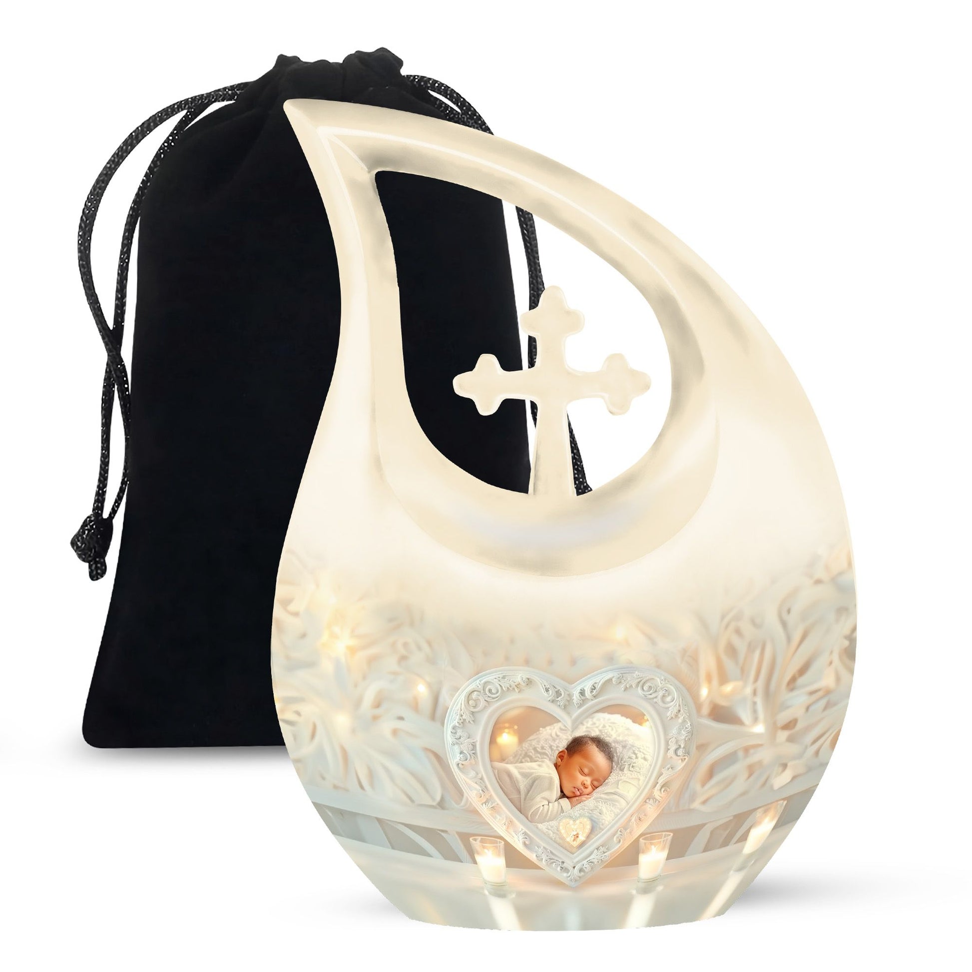 Child Memorial Urn For Ashes - Beautiful Cremation Urn For Loved Ones