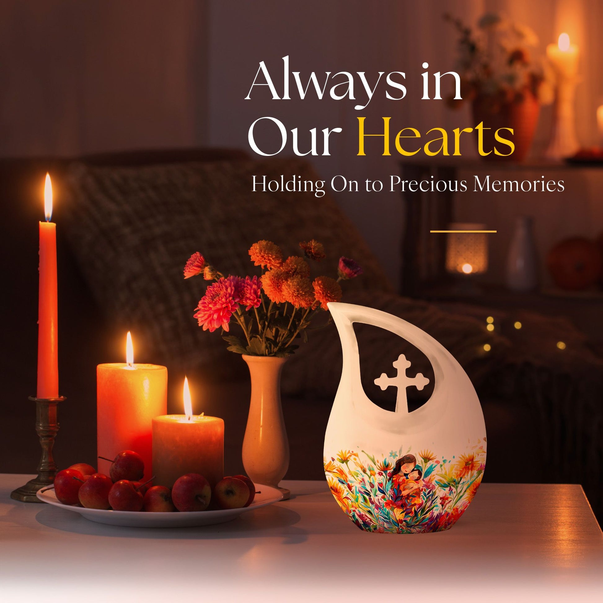 Mother Love Urns For Ashes - Large Urn Mom