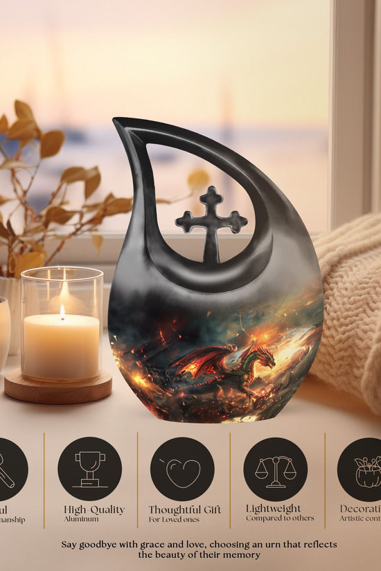 Dragon Urns For Ashes - Urn Large Adult