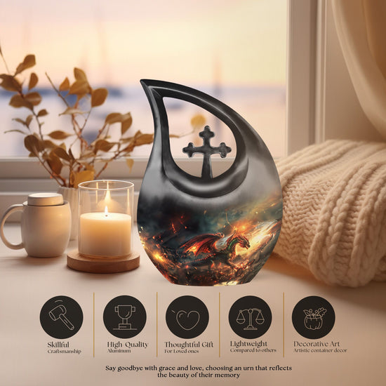 Dragon Urns For Ashes - Urn Large Adult