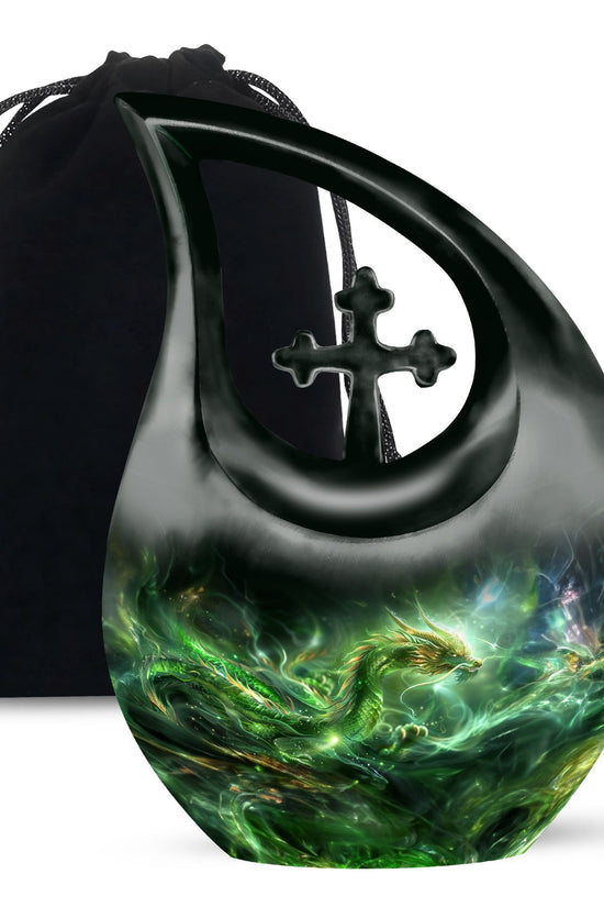 Dragon Urns For Ashes - Mini Small Urns For Men